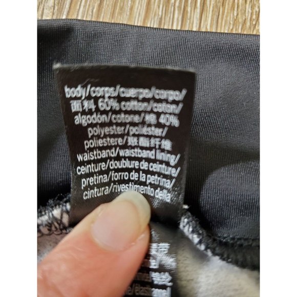 Victoria Sport Women's S Gray Camo Jogger Sweat Pants Elastic Waist Slit Pocket - Picture 8 of 12